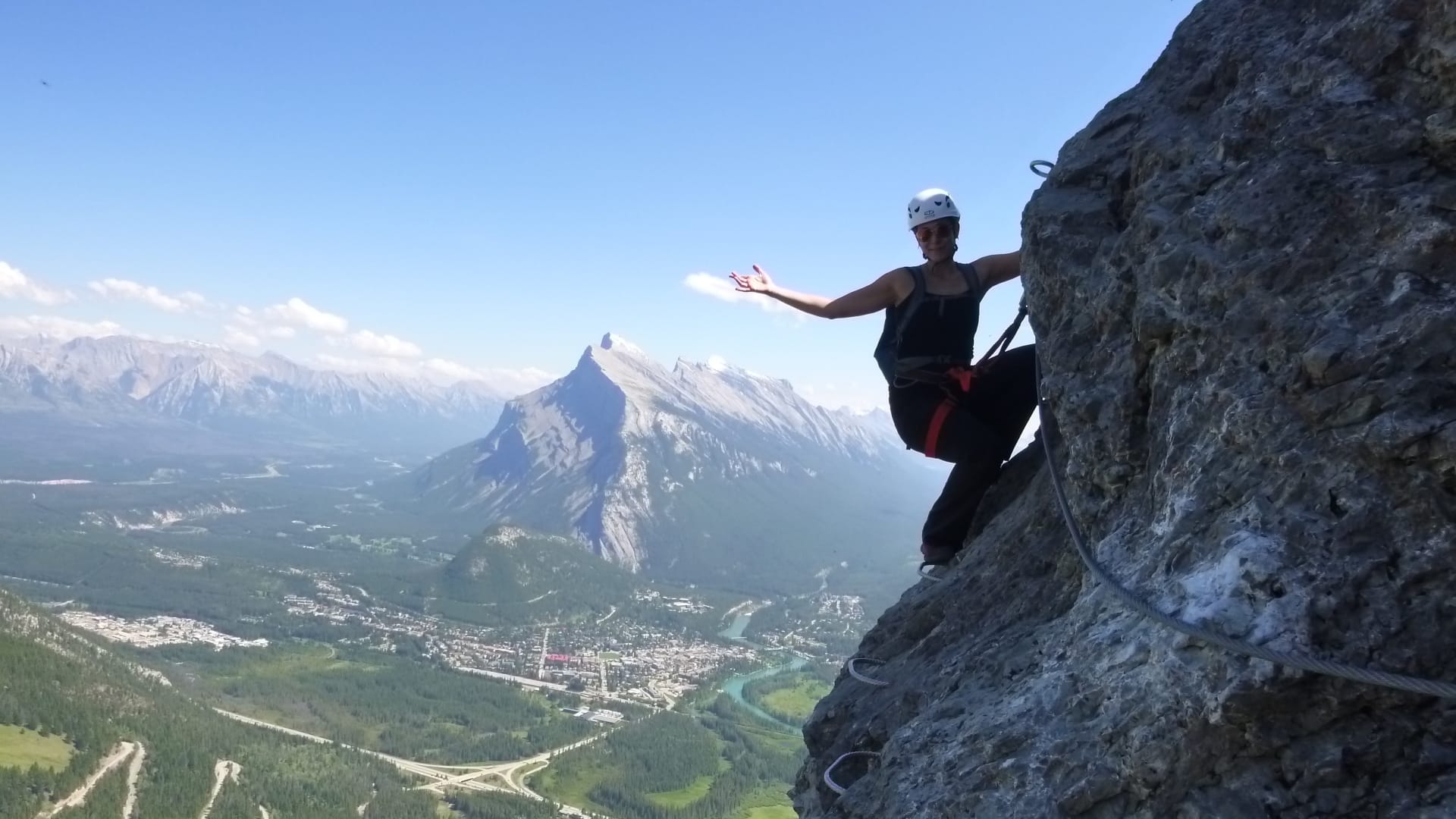Ari Scheller on one of her hikes