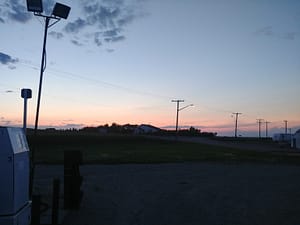 Canadian Sunset, Gas Tank Half-Full